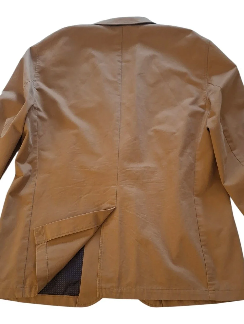 Daniel Cremieux Classics Khaki/Tan Sports Coat 100% Cotton Size: XXL
